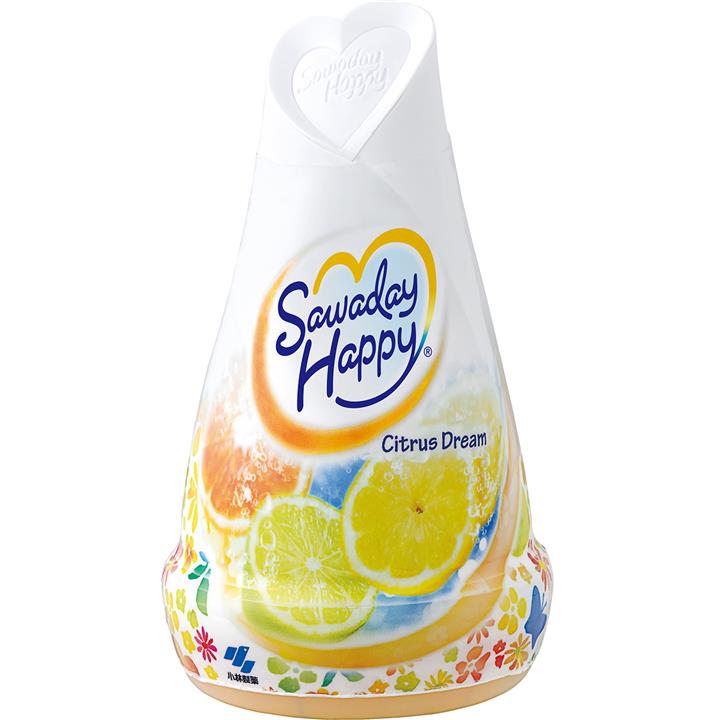 ژل خوشبوکننده هوا کوبایاشی سری هپی ساوادی مدل Citrus Dream وزن 150 گرم